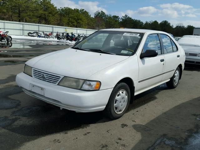 3N1AB41D1VL028815 - 1997 NISSAN SENTRA XE WHITE photo 2