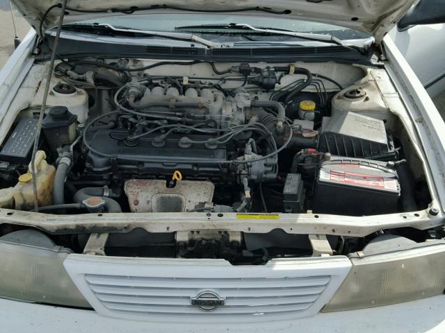 3N1AB41D1VL028815 - 1997 NISSAN SENTRA XE WHITE photo 7