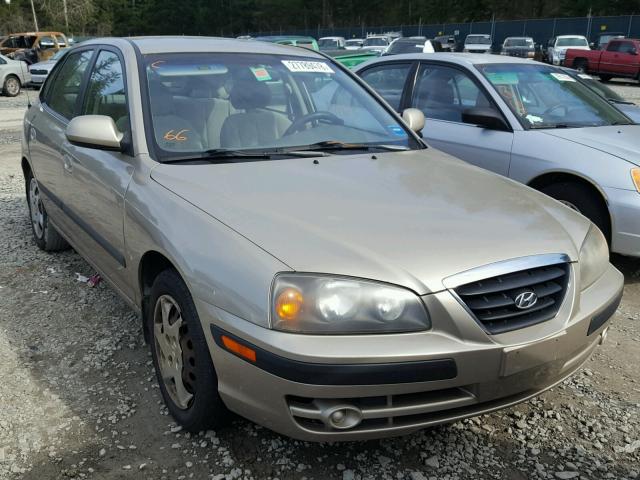 KMHDN56DX5U172218 - 2005 HYUNDAI ELANTRA GL TAN photo 1