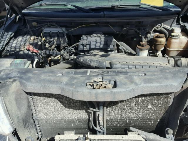 1FTPW14525FA27293 - 2005 FORD F150 SUPER GRAY photo 7