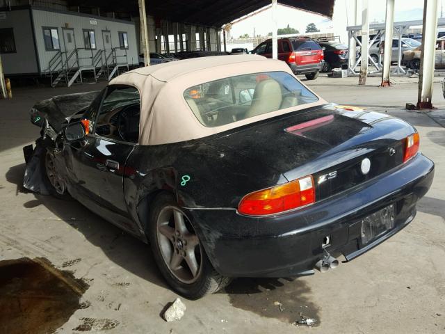 4USCJ3322VLC07615 - 1997 BMW Z3 2.8 BLACK photo 3