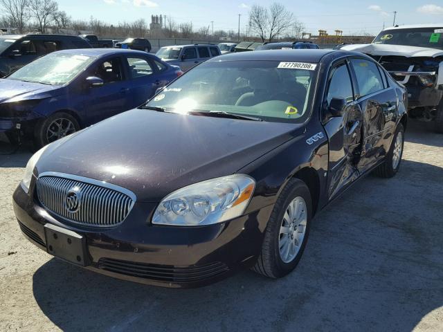 1G4HP57258U105281 - 2008 BUICK LUCERNE CX BURGUNDY photo 2