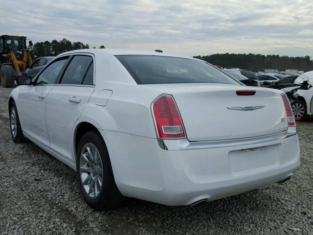 2C3CCAAG8EH375809 - 2014 CHRYSLER 300 WHITE photo 3