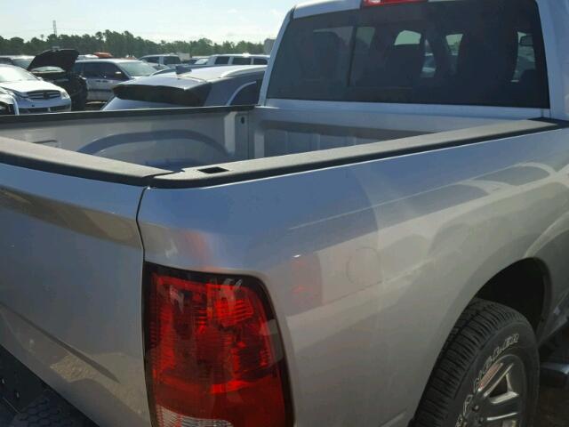 1C6RR6LT0HS629612 - 2017 RAM 1500 SLT ვერცხლისფერი ფოტო 9