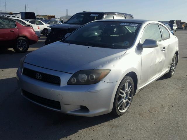 JTKDE167780271056 - 2008 TOYOTA SCION TC SILVER photo 2