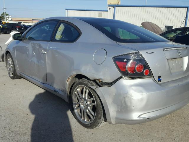 JTKDE167780271056 - 2008 TOYOTA SCION TC 银色 照片 9