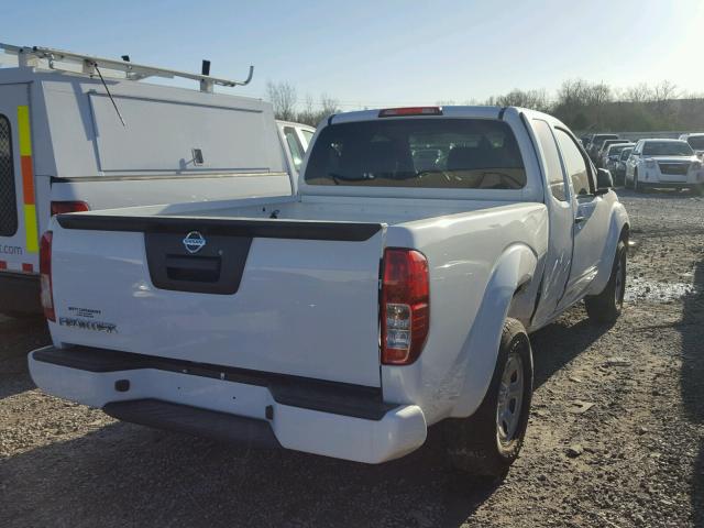 1N6BD0CT7HN745133 - 2017 NISSAN FRONTIER S WHITE photo 4