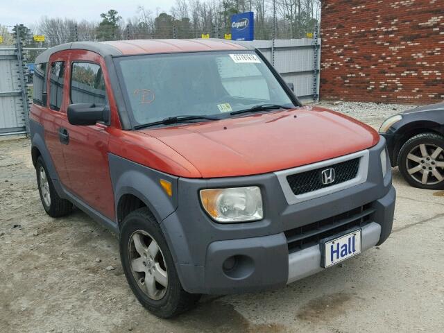 5J6YH18564L016350 - 2004 HONDA ELEMENT EX ORANGE photo 1