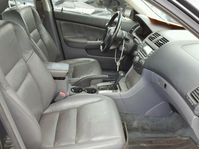 1HGCM66553A005878 - 2003 HONDA ACCORD EX GRAY photo 5