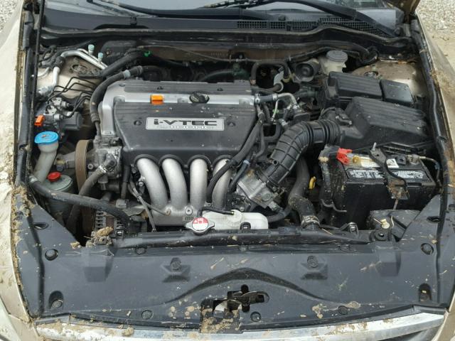 1HGCM56717A139935 - 2007 HONDA ACCORD EX GOLD photo 7