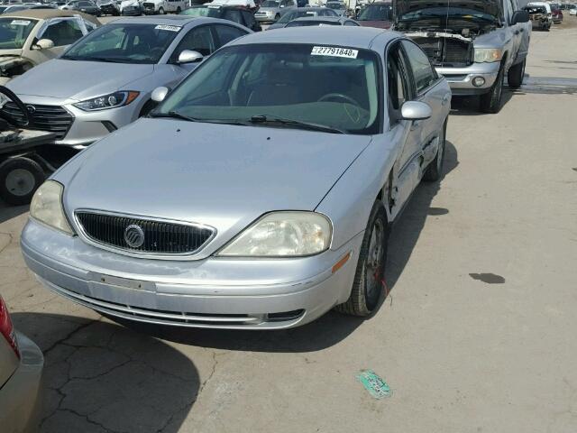 1MEFM50U21A612435 - 2001 MERCURY SABLE GS SILVER photo 2