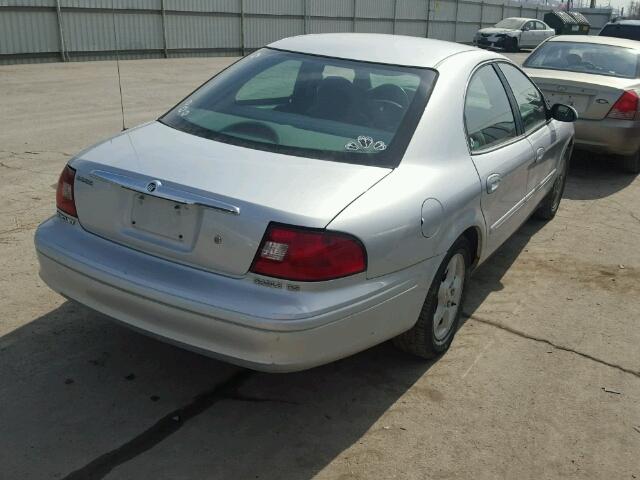 1MEFM50U21A612435 - 2001 MERCURY SABLE GS SILVER photo 4