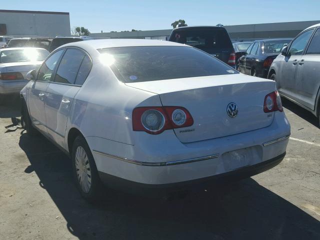 WVWAK93C16P141863 - 2006 VOLKSWAGEN PASSAT 2.0 WHITE photo 3