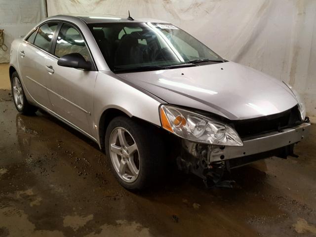 1G2ZG57N384299543 - 2008 PONTIAC G6 BASE SILVER photo 1