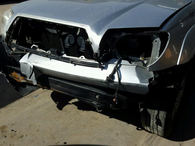 JTEZU14RX60083306 - 2006 TOYOTA 4RUNNER SR SILVER photo 9