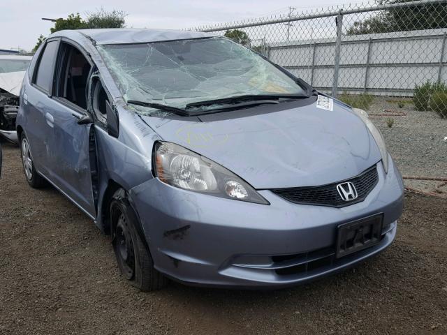 JHMGE8H33BC021728 - 2011 HONDA FIT BLUE photo 1