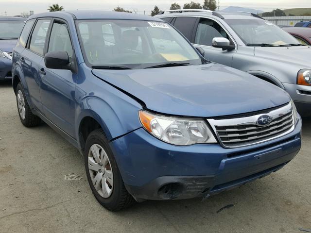 JF2SH6AC1AH761878 - 2010 SUBARU FORESTER 2 BLUE photo 1