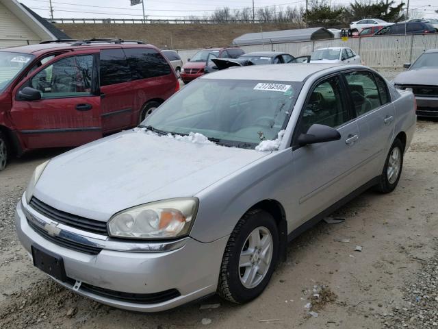 1G1ZT52814F185377 - 2004 CHEVROLET MALIBU LS SILVER photo 2