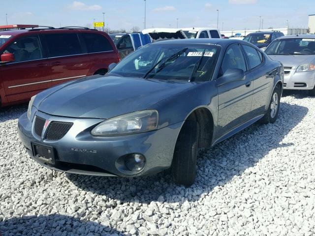 2G2WP552761255372 - 2006 PONTIAC GRAND PRIX TURQUOISE photo 2