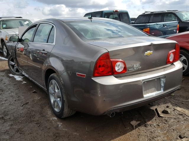 1G1ZD5EB4AF272366 - 2010 CHEVROLET MALIBU 2LT GRAY photo 3