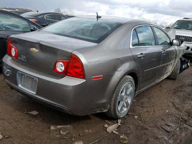 1G1ZD5EB4AF272366 - 2010 CHEVROLET MALIBU 2LT GRAY photo 4