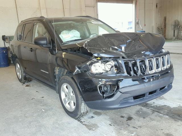 1C4NJCBA0FD143784 - 2015 JEEP COMPASS SP BLACK photo 1