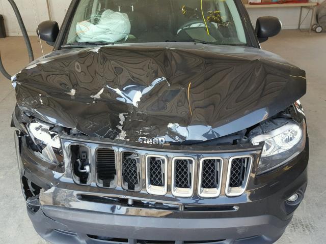 1C4NJCBA0FD143784 - 2015 JEEP COMPASS SP BLACK photo 7