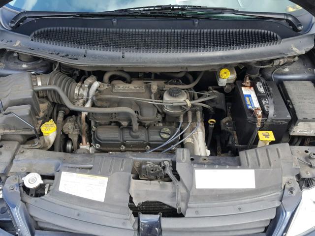 2D4GP44L67R357627 - 2007 DODGE GRAND CARA BLUE photo 7