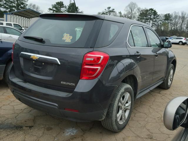 2GNALBEK0G6206283 - 2016 CHEVROLET EQUINOX LS GRAY photo 2