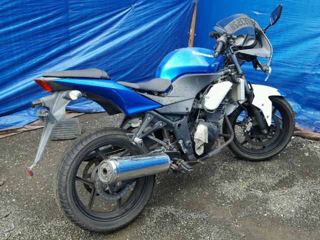 JKAEXMJ108DA01666 - 2008 KAWASAKI EX250 J BLUE photo 4