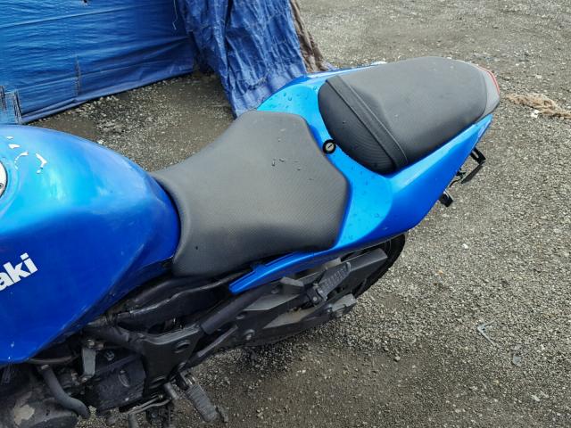 JKAEXMJ108DA01666 - 2008 KAWASAKI EX250 J BLUE photo 6