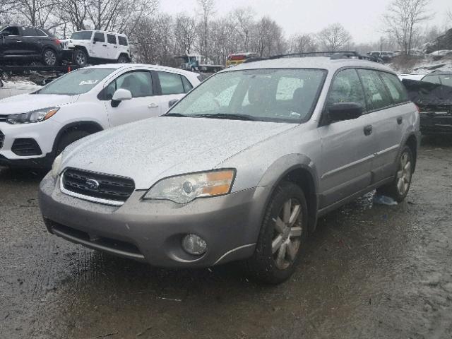 4S4BP61C767350978 - 2006 SUBARU LEGACY OUT GRAY photo 2