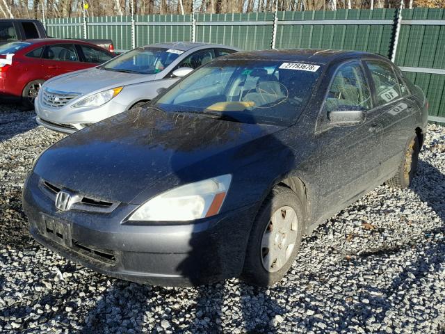 1HGCM56465A112216 - 2005 HONDA ACCORD LX CHARCOAL photo 2