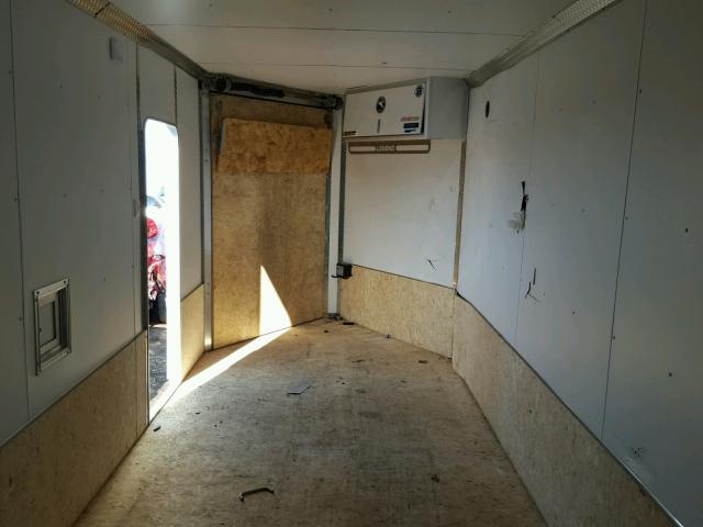 1L9BE2720J1317165 - 2018 CARGO TRAILER WHITE photo 5