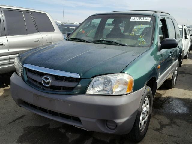 4F2YU07B51KM24083 - 2001 MAZDA TRIBUTE DX 绿色 照片 2