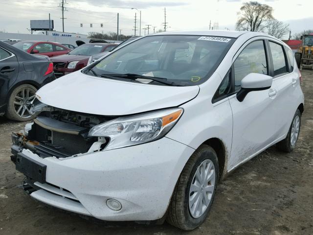 3N1CE2CP6FL444257 - 2015 NISSAN VERSA NOTE WHITE photo 2