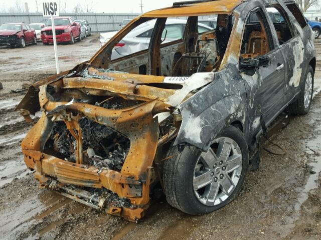 1GKKRSKD2HJ165164 - 2017 GMC ACADIA LIM BURN photo 2