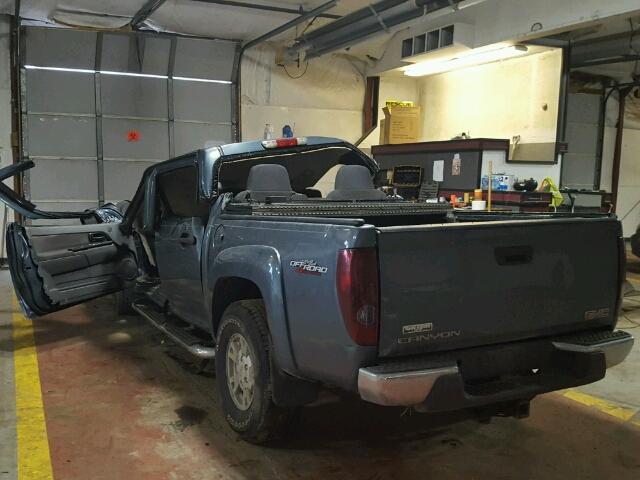 1GTDT136968273575 - 2006 GMC CANYON GRAY photo 3