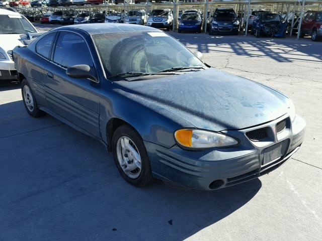 1G2NE12F12C257754 - 2002 PONTIAC GRAND AM S GREEN photo 1