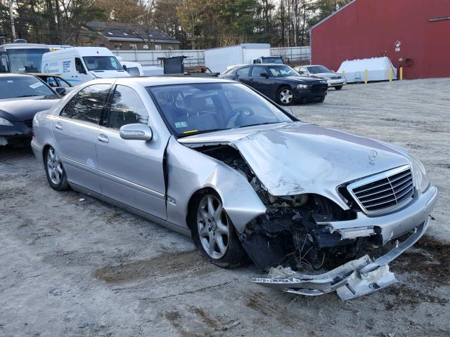 WDBNG83J85A454288 - 2005 MERCEDES-BENZ S 430 4MAT SILVER photo 1