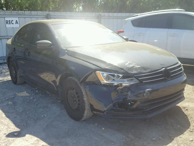 3VW1K7AJ7FM286611 - 2015 VOLKSWAGEN JETTA BASE 黑色 照片 1