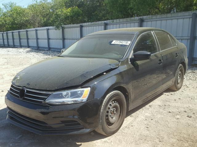 3VW1K7AJ7FM286611 - 2015 VOLKSWAGEN JETTA BASE 黑色 照片 2