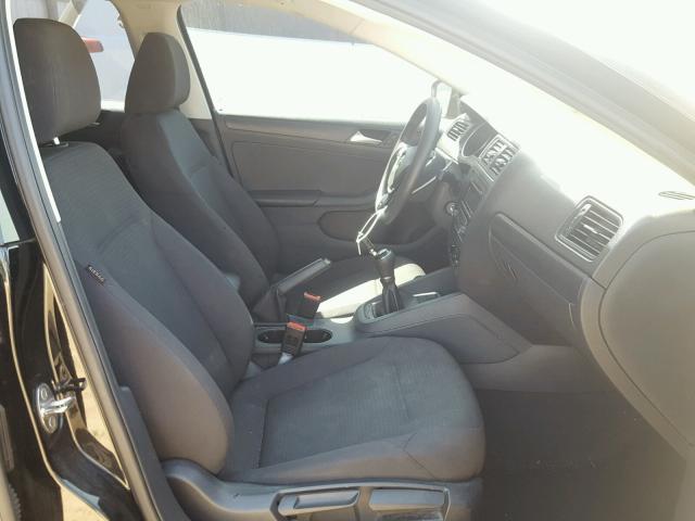 3VW1K7AJ7FM286611 - 2015 VOLKSWAGEN JETTA BASE 黑色 照片 5