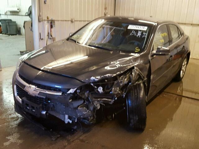 1G11C5SL8FF207668 - 2015 CHEVROLET MALIBU 1LT გრაფიტი ფოტო 2