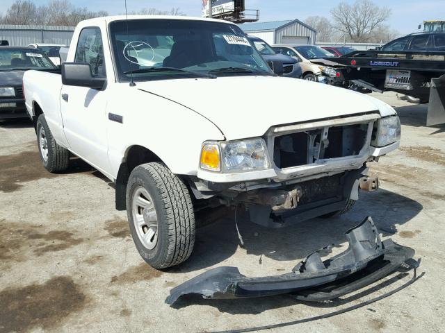 1FTYR10D19PA54140 - 2009 FORD RANGER WHITE photo 1