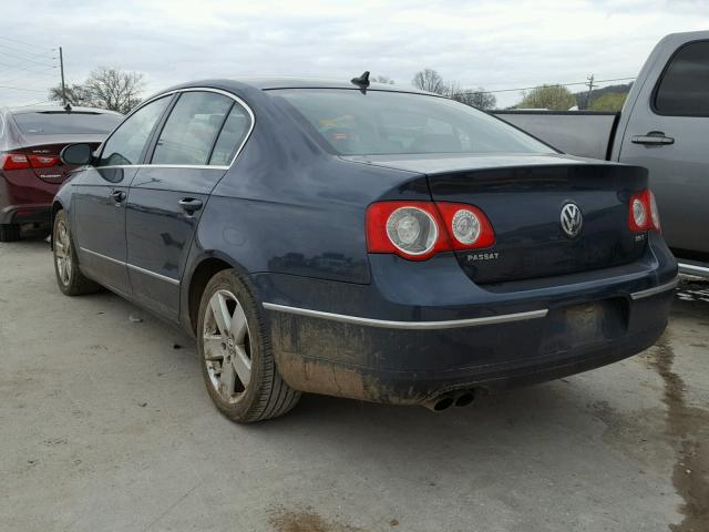 WVWAK73C28E174468 - 2008 VOLKSWAGEN PASSAT KOM BLUE photo 3