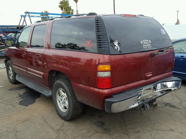 1GNEC16T13J238983 - 2003 CHEVROLET SUBURBAN C RED photo 3