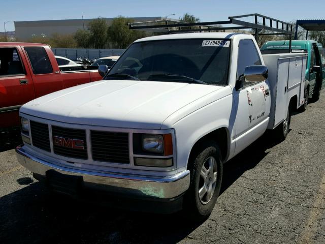 1GTFC24H7PE519296 - 1993 GMC SIERRA C25 WHITE photo 2