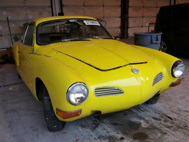 1432012678 - 1972 VOLKSWAGEN KARMANN GH YELLOW photo 1