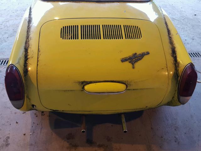 1432012678 - 1972 VOLKSWAGEN KARMANN GH YELLOW photo 7